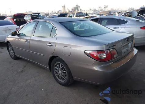 2004 Lexus Es 330 from USA, damaged, VIN JTHBA30G845048809